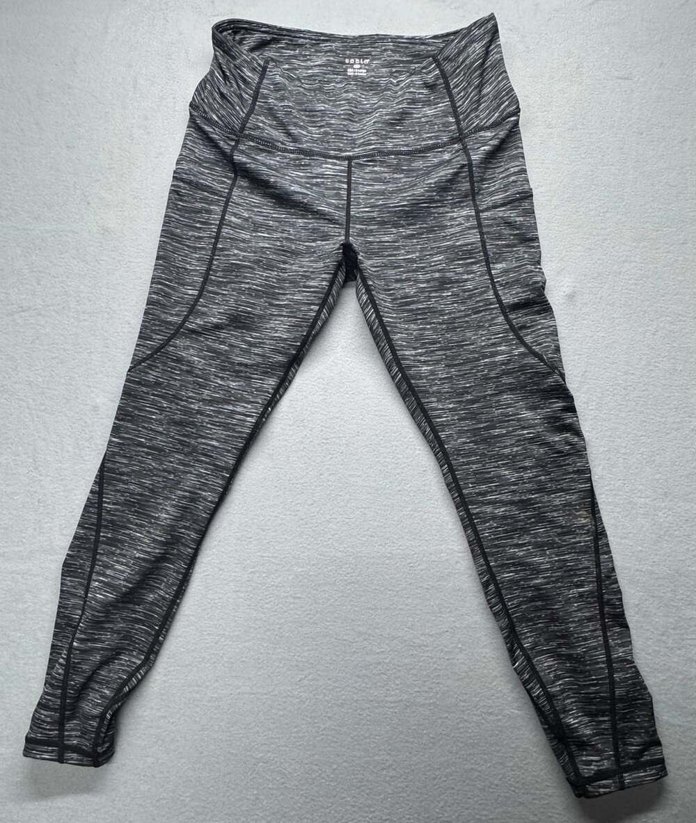 Tesla Women's Space Dye High Waist Athletic Workout Leggings X-Large